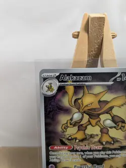 Pokemon Center Stamped Alakazam 009 Pokemon Mega Evolutions -ETB Promo - Image 3