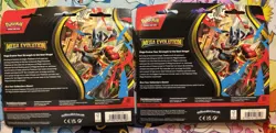 Pokemon Mega Evolutions 3-Pack Blister Set of 2! Factory Sealed Psyduck Golduck - Image 2