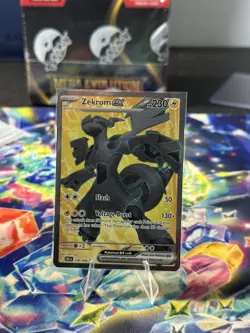 Pokemon TCG Zekrom EX 158/086 Secret Rare Sv: Black Bolt - Image 1