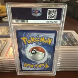 2024 POKEMON PAF EN-PALDEAN FATES SHINY RARE #202 SNORLAX PSA 9 - Image 2