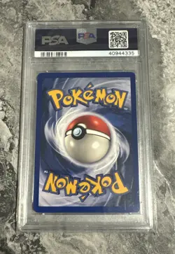 1999 Pokemon Base Set 1st Edition Dragonair 18/102 Rainbow Error PSA 10 Gem Mint - Image 3