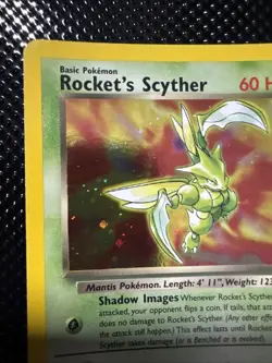 Pokemon TCG Rocket’s Scyther 13/132 Gym Challenge LP - Image 5