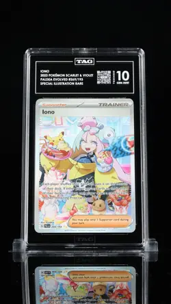 2023 Pokemon Paldea Evolved Iono Special Illustration #269 - TAG 10 - Image 1