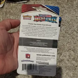 Pokemon TCG Sword & Shield Battle Styles Blister Pack Charmander Pack - Image 2