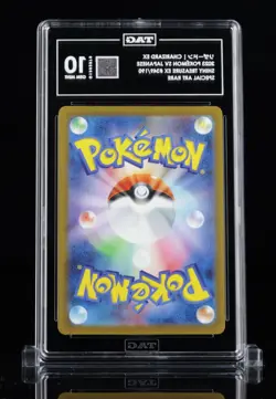 TAG 10 GEM MINT JAPANESE POKEMON 2023 CHARIZARD ex 349/190 SPECIAL ART RARE SV4a - Image 3
