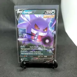 Gengar V 156/264 Ultra Rare Holo Fusion Strike Pokemon NM/M Mint Pack Fresh - Image 1