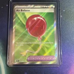 AIR BALLOON Ultra Rare Holo Trainer #166/132 Pokemon Mega Evolutions - Image 1