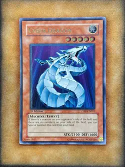 Yugioh Cyber Dragon CRV-EN015 Ultimate Rare 1st Ed NM - Image 1