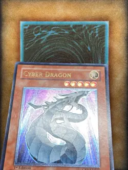 Yugioh Cyber Dragon CRV-EN015 Ultimate Rare 1st Ed NM - Image 2