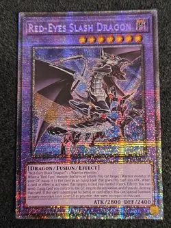 Yugioh Red-Eyes Slash Dragon MP25-EN031 Starlight Rare 1st Edition NM - Image 1