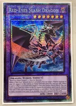 Red-Eyes Slash Dragon 1st Edition Starlight Rare MP25-EN031 Yu-Gi-Oh! - Image 1