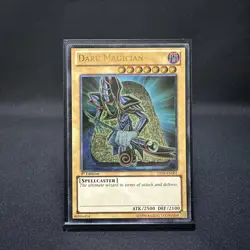 LP/MP - Dark Magician - 1st Ultimate - YSYR-EN001 - Yu-Gi-Oh - Image 1