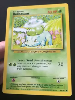 3 X Base Set Kanto Starters Pokemon Cards Charmander Bulbasaur Squirtle PL LP - Image 3