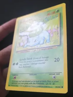 3 X Base Set Kanto Starters Pokemon Cards Charmander Bulbasaur Squirtle PL LP - Image 4