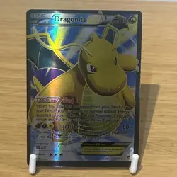 Pokemon TCG Dragonite EX Holo Ultra Rare Full Art Card 108/111 - Image 1