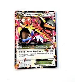 Pokemon TCG XY Flashfire Mega M Kangaskhan EX Holo Rare Card 79/106 - Image 1