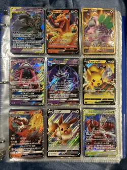 Pokemon Card Collection Binder Multiple Cards - Image 1
