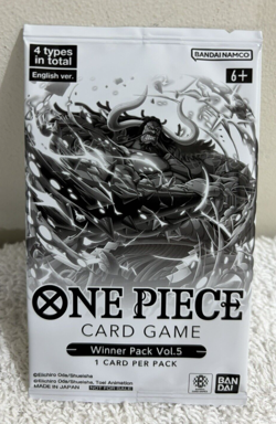 One Piece Card Game TCG Winner Pack Volume 5 *Sealed English Version - Image 1