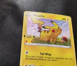 Pikachu SWSH039 (General Mills) Holo Black Star Promo Pokemon Card MP - Image 2