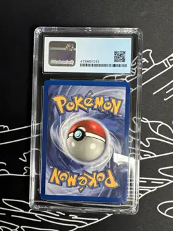 1999 CGC 8.5 NM/MINT Machamp 8/102 1st Edition Base Set HOLO RARE Pokemon Card - Image 2