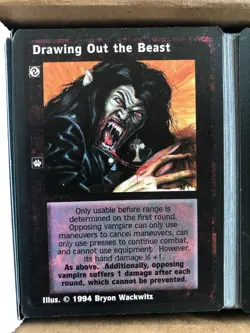 🔥Jyhad (VTES) Vampire CCG Lot - ~900 Cards - Bulk C, UC - WOTC #12🔥 - Image 2