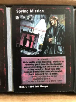 🔥Jyhad (VTES) Vampire CCG Lot - ~900 Cards - Bulk C, UC - WOTC #12🔥 - Image 3