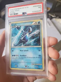 Lugia HGSS02 Black Star Promo Holo Rare Pokemon Card PSA 7 - Image 3