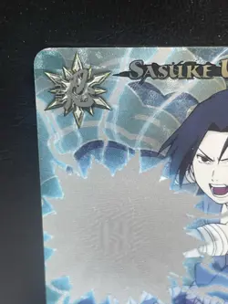 Naruto TCG Sasuke Uchiha Full Art Foil Promo Card PR-068 MP - Image 2