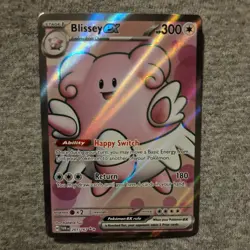Pokemon - Blissey ex - 201/167 - SV Twilight Masquerade - Full Art Card - Image 1