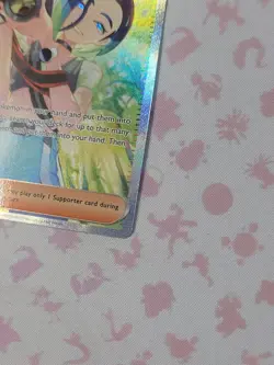 Pokemon TCG Perrin Card 220/167 Twilight Masquerade Special Illustration Rare - Image 5