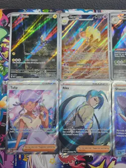 Pokemon TCG Paradox Rift Full Art & Illustration Rare Lot of 9 Cards (NM) - Image 2