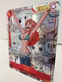 NAMI MANGA ALT ART OP01-016 R ONE PIECE CARD THE BEST PRB-01 COMIC PARALLEL NM - Image 5