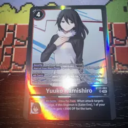 Digimon Card Game Yuuko Kamishiro BT22-083 SR Cyber Eden - Image 1
