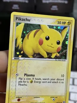 Pikachu 74/112 EX FireRed LeafGreen 2004 Reverse Holo Pokemon Card TCG - Image 4