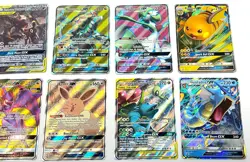 Lot of 15 Pokemon GX Rare Trading Cards - Image 3