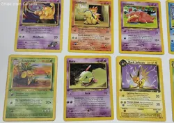 Lot of 1st Edition Wizards of the Coast Pokemon Trading Cards - Image 5