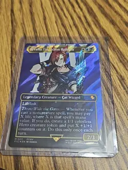 G'raha Tia, Scion Reborn (Borderless) (Surge Foil) Commander: Final Fantasy Foil - Image 1