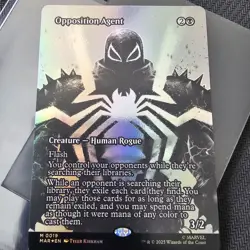 MtG Opposition Agent (Borderless) - Marvel Universe Eternal-Legal (MAR) Foil - Image 1