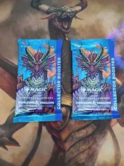 Mtg Commander Legends Battle For Baldur's Gate Collector Boosters Lot Of 2 - Image 1