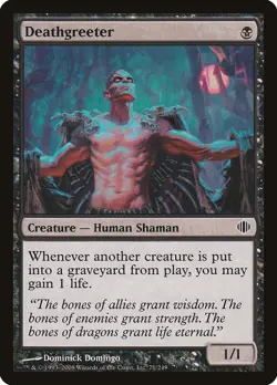 Deathgreeter (ALA 71) Near Mint Foil - MTG single - Image 1