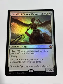Herald of Eternal Dawn Foundations - Moderately Played Foil - Image 1