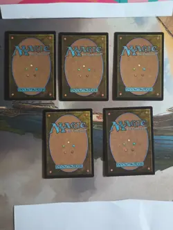 Foil Basic Land Forest x5 lot MTG Magic the Gathering These 5 - Image 2
