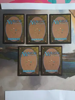 Foil Basic Land Forest x5 lot MTG Magic the Gathering These 5 - Image 2