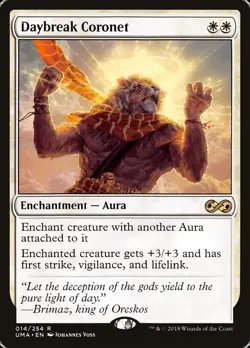 1 x Daybreak Coronet - Ultimate Masters - Light Play - MTG - Image 1
