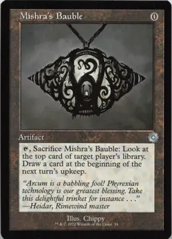 Mishra's Bauble U The Brothers' War: Retro Frame Artifacts 34 LP-NM - Image 1