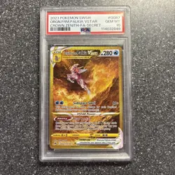 2023 POKEMON SWSH SECRET #GG67 FULL ART ORIGIN FORME PALKIA VSTAR PSA 10 - Image 1