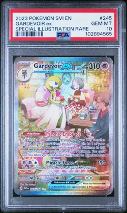 2023 POKEMON SVI EN-SCARLET & VIOLET #245 GARDEVOIR EX PSA 10 - Image 1