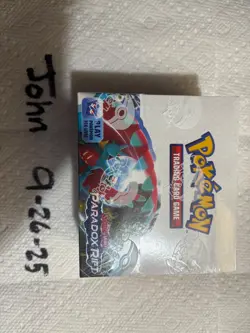 Pokemon TCG Scarlet & Violet - Paradox Rift Booster Box - 36 Packs 820650853999 - Image 1