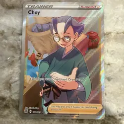 Pokemon TCG Choy 182/189 Sword & Shield - Astral Radiance Holo Full Art - NM - Image 1