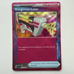 Pokemon DANGEROUS LASER 058/064 - Shrouded Fable - ACE SPEC HOLO - MINT - Image 1